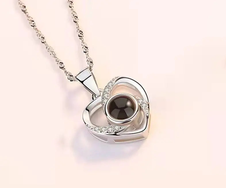 Romantic Heart Projector Necklace