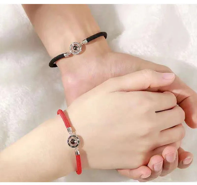 Photo Lovestone Couple Bracelet
