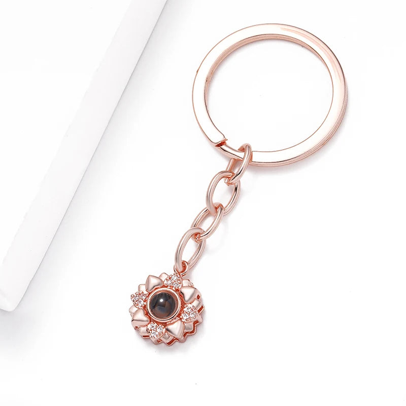 Heartfelt Projection Keychain