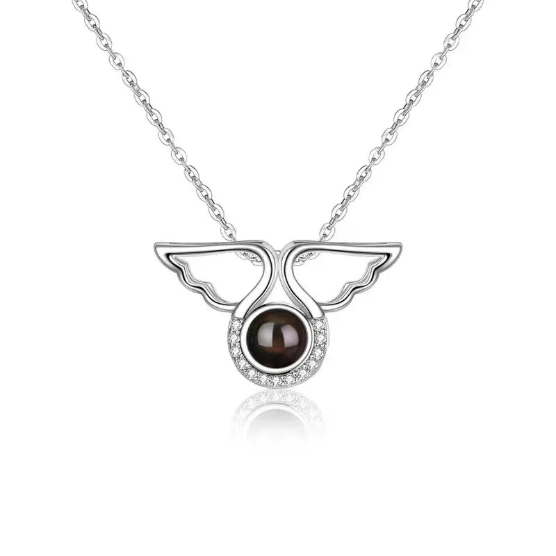 Angel Memory Projection Necklace