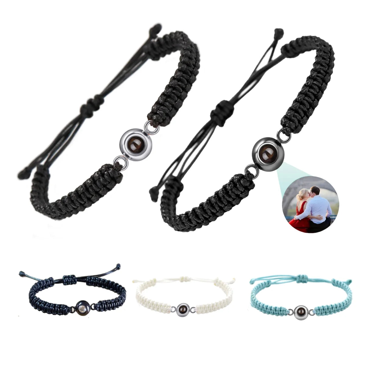 Memory Woven Photo Bracelet