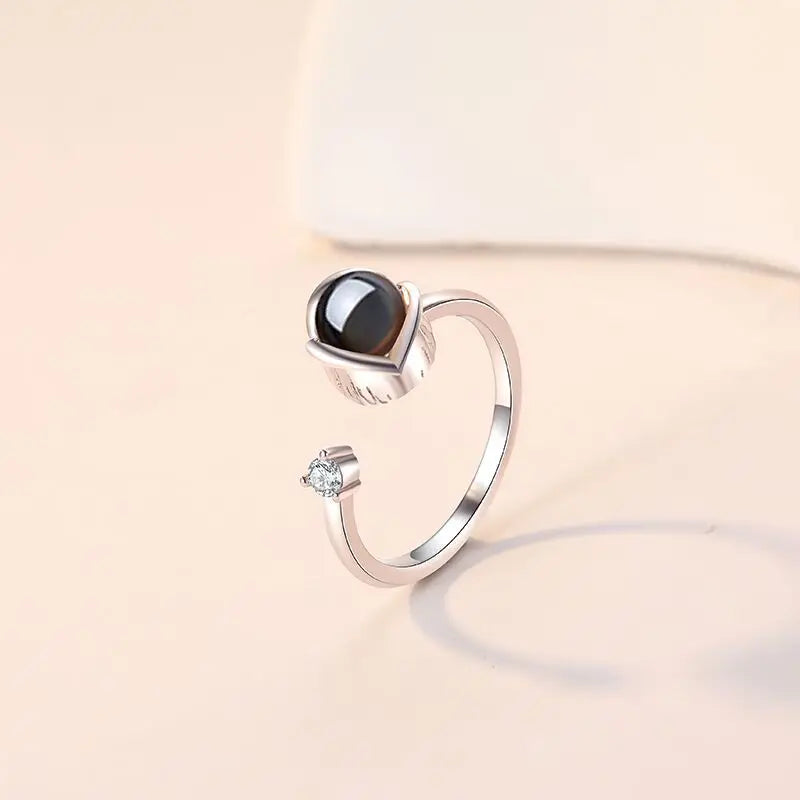 Memory Projection Love Ring