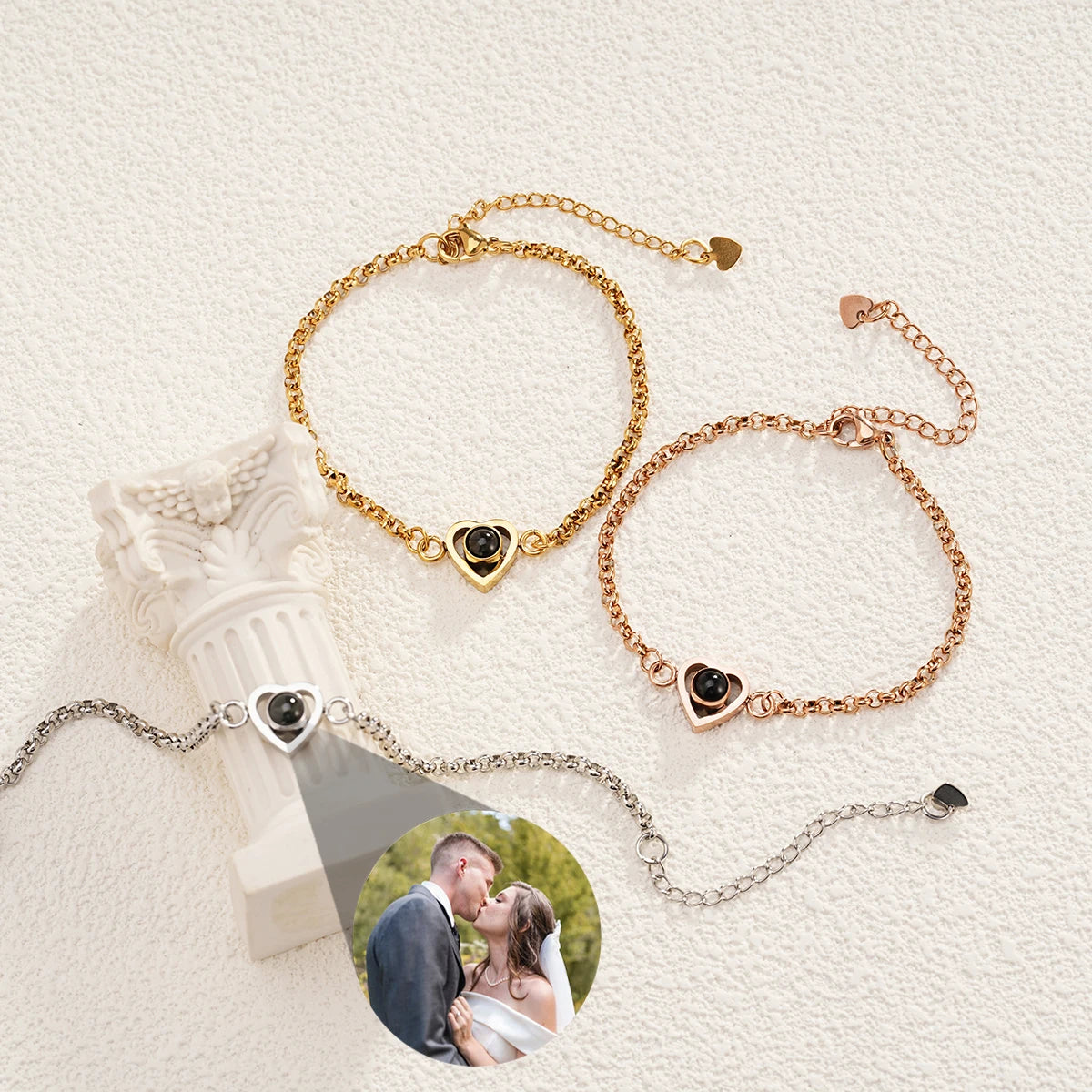 Heartfelt Projection Charm Bracelet