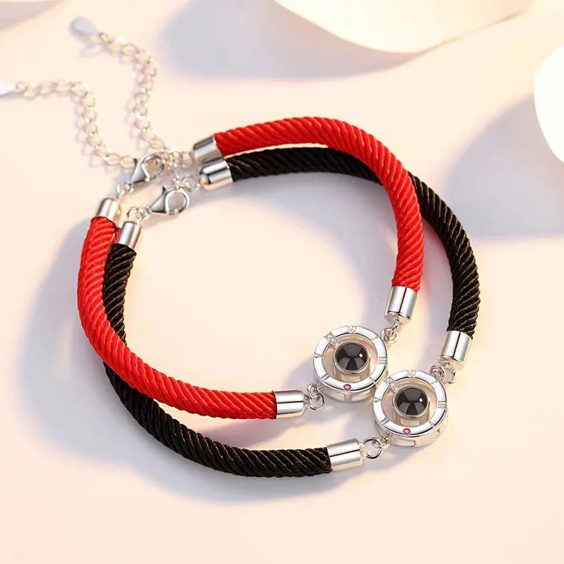 Photo Lovestone Couple Bracelet
