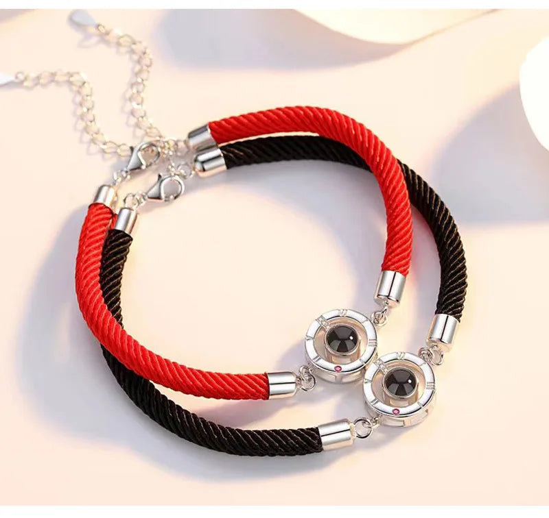 Photo Lovestone Couple Bracelet
