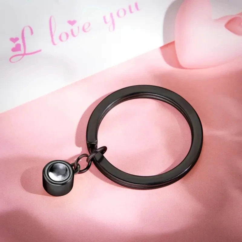 Memory Locket Keychain