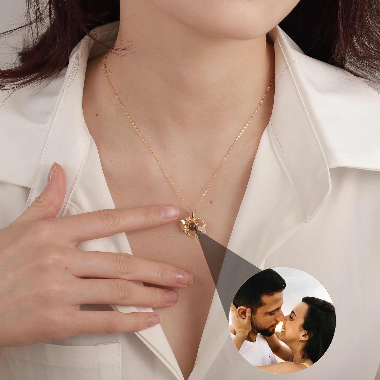Heartfelt Projection Necklace