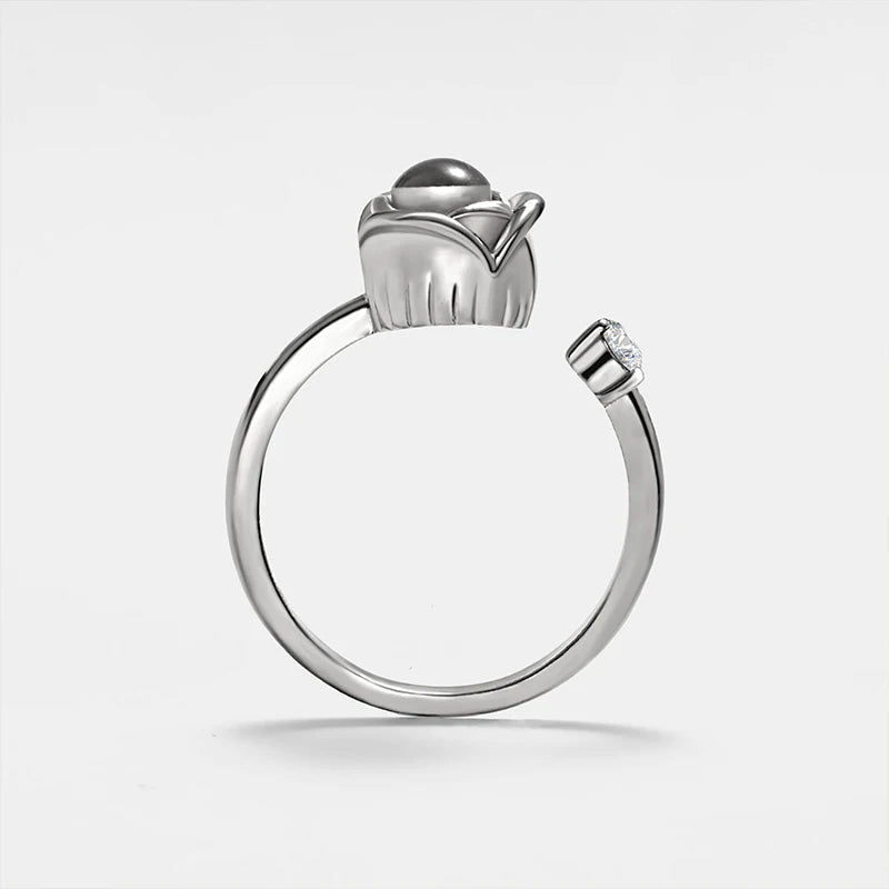 Memory Blossom Projection Ring
