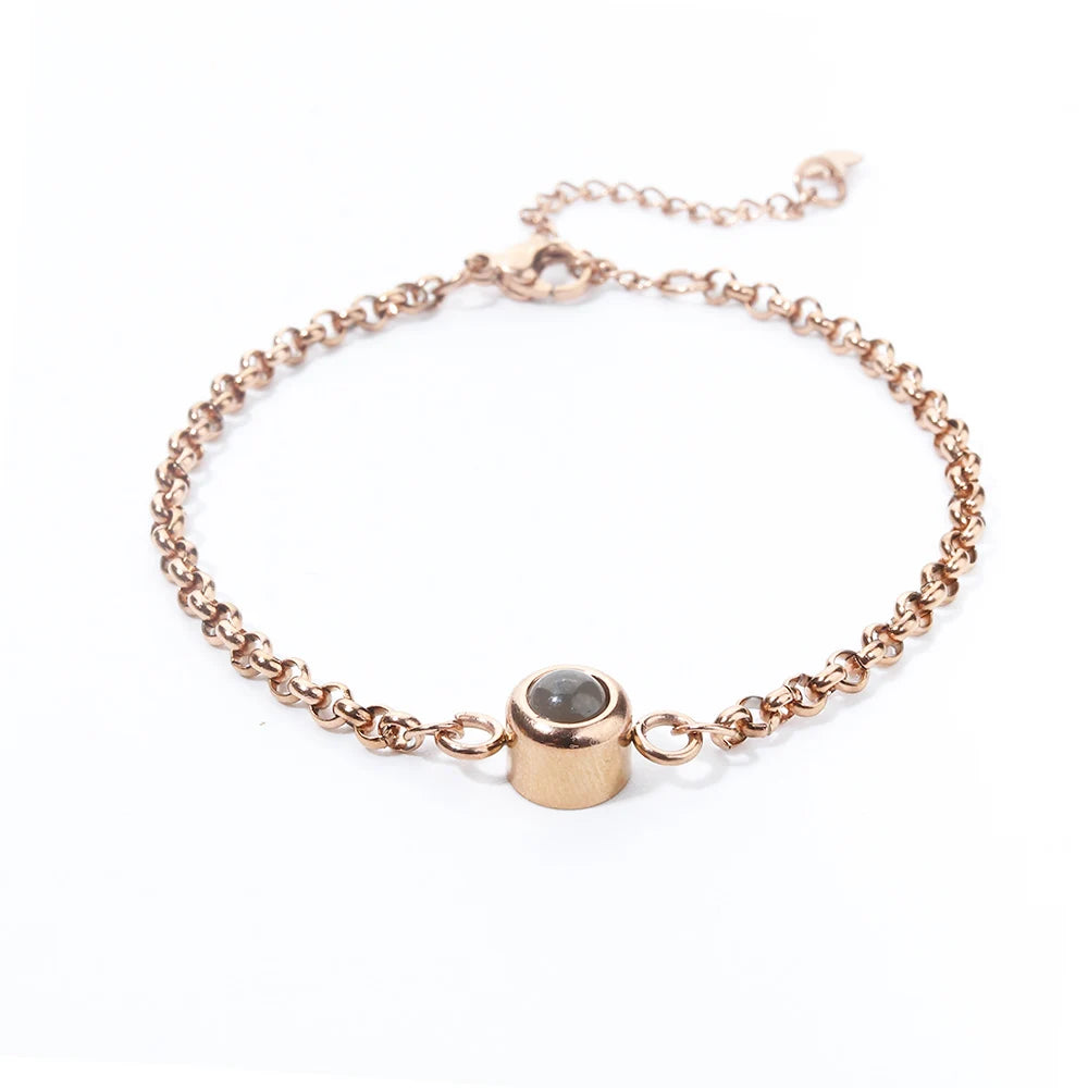 PersonalizedMemory Charm Bracelet