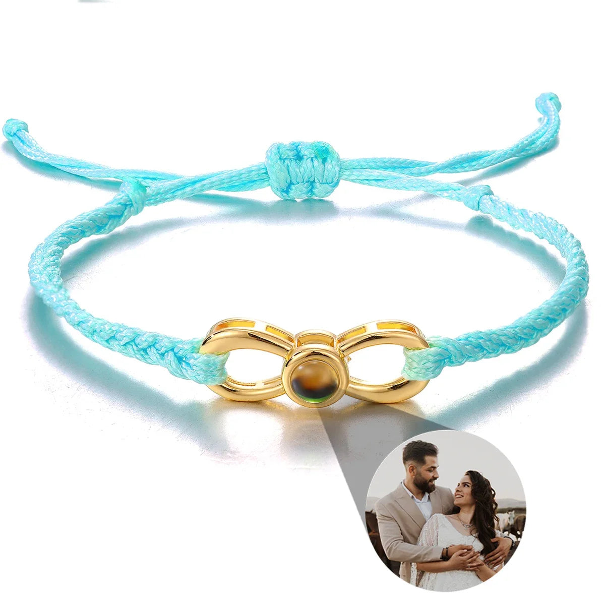 Heart Chain Memory Bracelet
