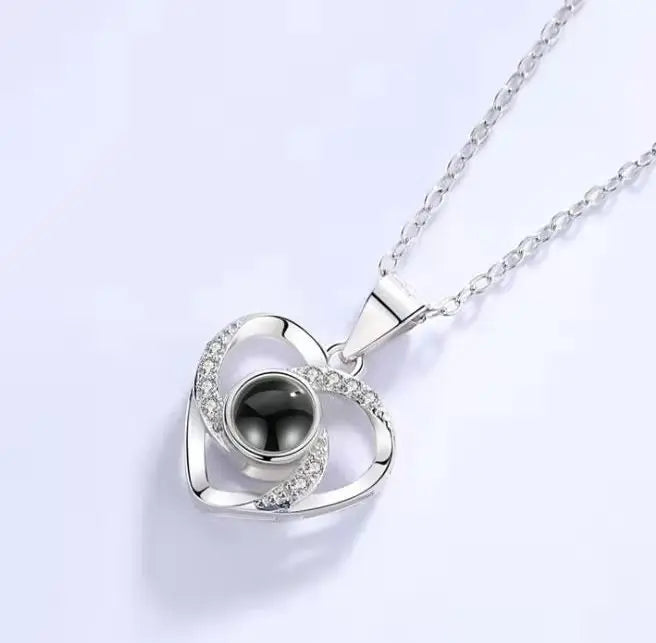 Romantic Heart Projector Necklace