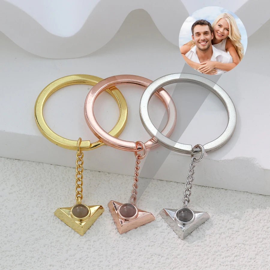 Eternal Love Photo Keychain