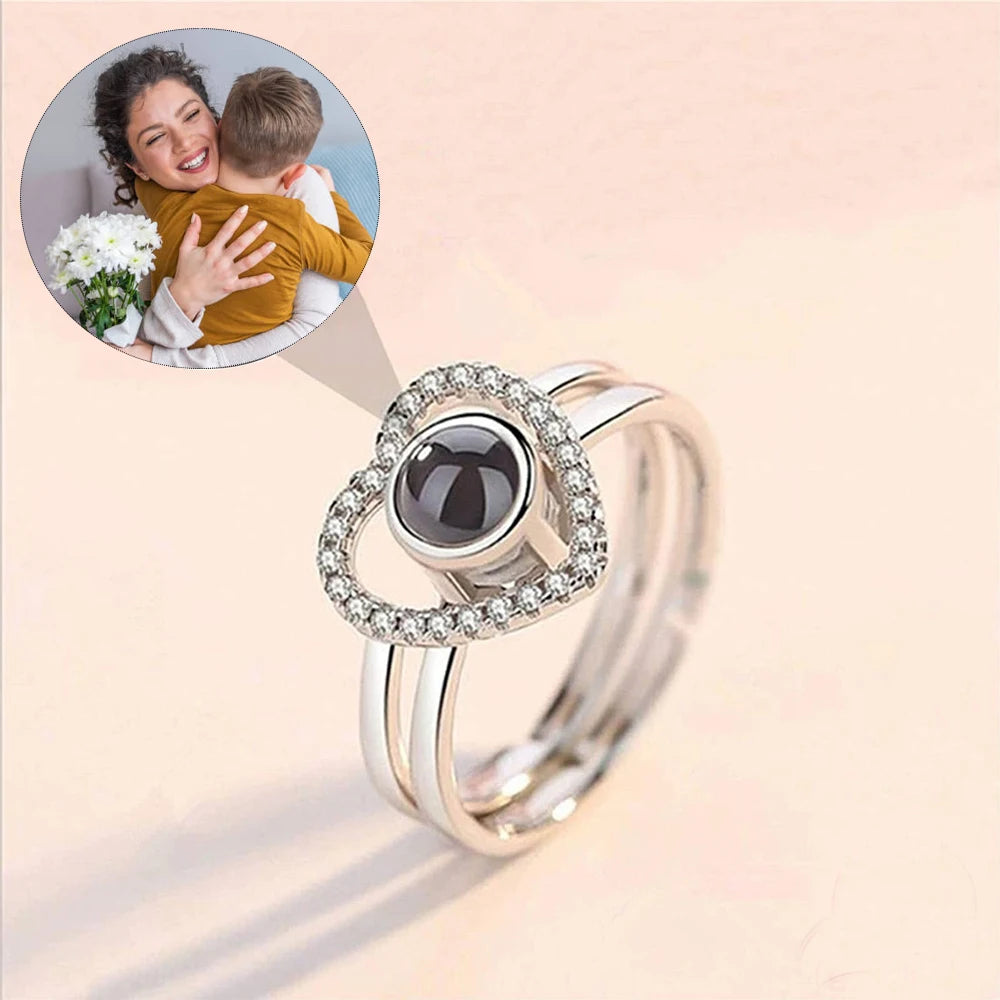 Heartfelt Projection Promise Ring