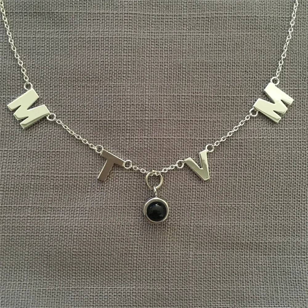 Celestial Name Projection Necklace