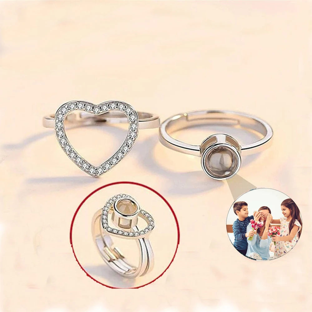 Heartfelt Projection Promise Ring