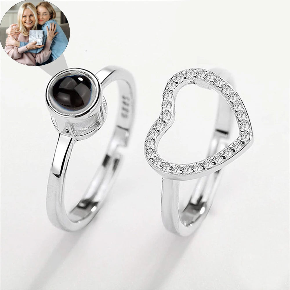 Heartfelt Projection Promise Ring